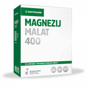 DIETPHARM MAGNEZIJ MALAT 400 VREĆICE A20